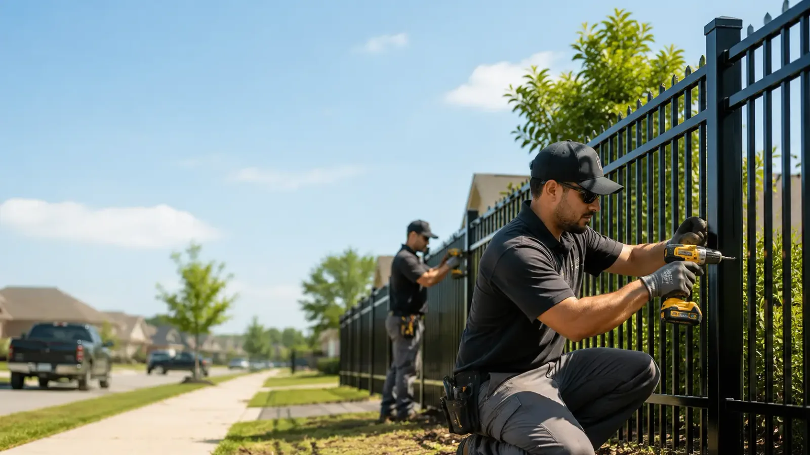 Metal Fence Installation in Louviers, CO